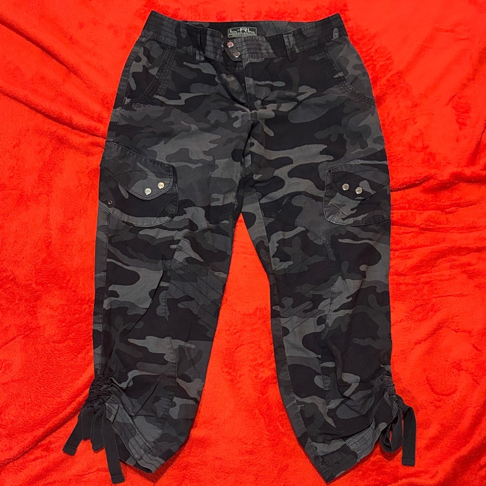 Camouflage Ralph Lauren Active Cargo Pants